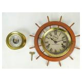 Seth Thomas Ships Wheel Clock
