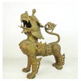 Cast Metal Dragon