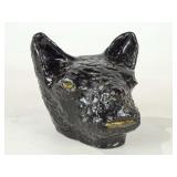 Black Cat Head Ceramic