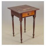 19th c. Single Drawer Stand