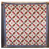 C. 1880 9 Patch Quilt