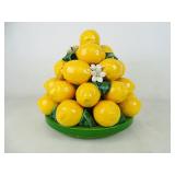 Ceramic Lemons Sculpture