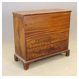 19th c. Two Drawer Blanket Chest