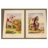 David Slaying Lion. Moses on Mount Sinai.