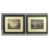 19th c. Sandpaper Drawings