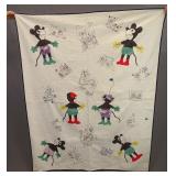 Mickey and Minnie Mouse Quilt