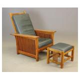 Stickley Chair and Ottoman