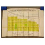 Gary Indiana Antique Map