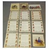 Military Costume Print Lot