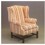 Chippendale Style Wing Chair