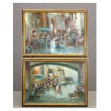 Pair of Italian School Paintings