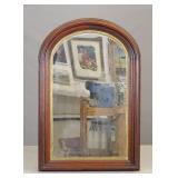 Victorian Walnut Mirror