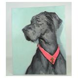 Painting: Dog with Collar