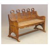 Spanish Carved Bench