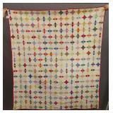 C. 1930's Periwinkle Quilt