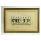 Shaker Garden Seeds Needlework