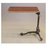 Cast Iron Base Folding Table