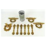 Gilt Bronze Applique Lot