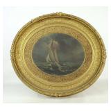 Painting: 19th c. Seascape