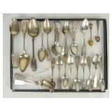 19th c. Coin silver Collection