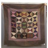 C. 1860 Log Cabin Quilt