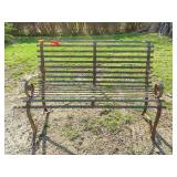 Metal Garden Bench