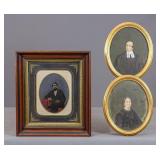 19th c. Portrait Lot
