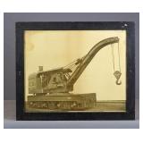 Antique Photograph Wrecking Crane