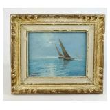 Painting: Seascape Signed 'Cavalleri'