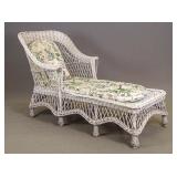 Wicker Chaise