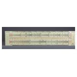 Huge Slide Rule