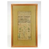 19th c. Sampler
