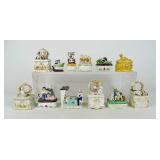 Porcelain Pin Boxes
