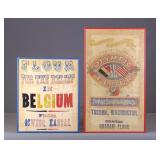 Framed Flour Sacks