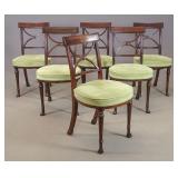 Set of (6) 19th c. English Dining Chairs