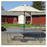Brown Jordan Aluminum Patio Table