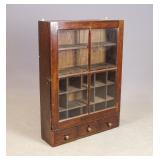 19th c. Hanging Cabinet