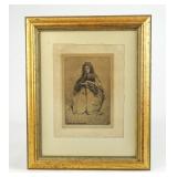 James A. M. Whistler Etching