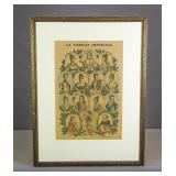Lithograph 'La Famille Imperial'
