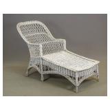 Wicker Chaise