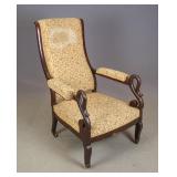 19th c. Mahogany Armchair