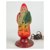 Santa with Light Bulb