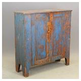 19th c. Primitive Cupboard