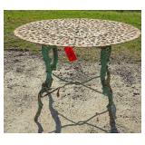 Cast Iron Garden Table