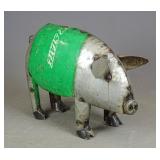 Pig Metal Sculpture
