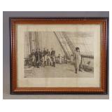 19th c. Engraving of Napoleon