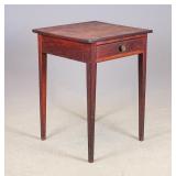 19th c. Single Drawer Stand