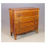 19th c. Hepplewhite Chest of Drawers