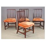 Set of 19th c. Hepplewhite Chairs