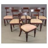 Set of (6) 19th c. Boston Chairs